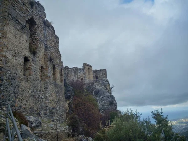 Mediaval fort st hilarion Kalesi — Stok fotoğraf