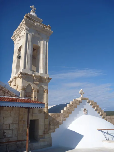 Bella chiesa apostolos andreas nella penisola di Karpasia — Foto Stock