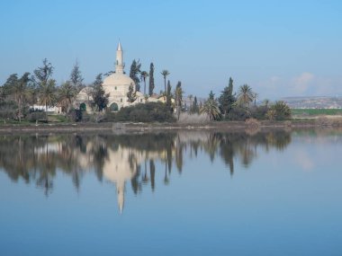 Hala sultan tekke Camii larnaka Tuz Gölü