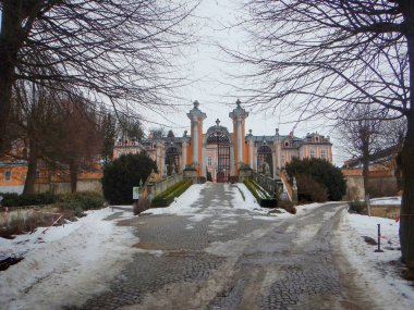 Nove hrady chateau Çek Cumhuriyeti'nde