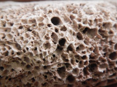 Od delikli taş doku detay