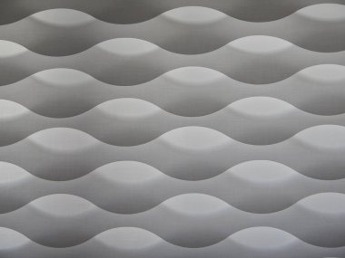 basit kavisli beyaz perde doku