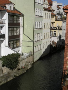 Ünlü Prag kampa tarihi evleri 