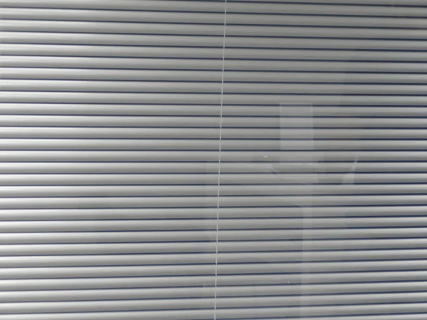 Detail of a horizontal window blinder — Stock Photo, Image