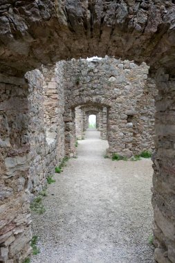 güzel castel belfort harabe İtalya