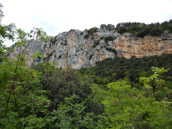 Parete san paolo en arco zona de escalada — Foto de Stock