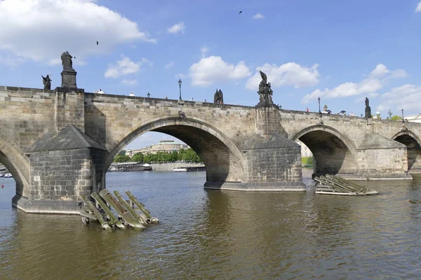 プラハのカレル橋 — ストック写真