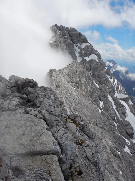 Escalada montaña cresta watzmann en alemania — Foto de Stock