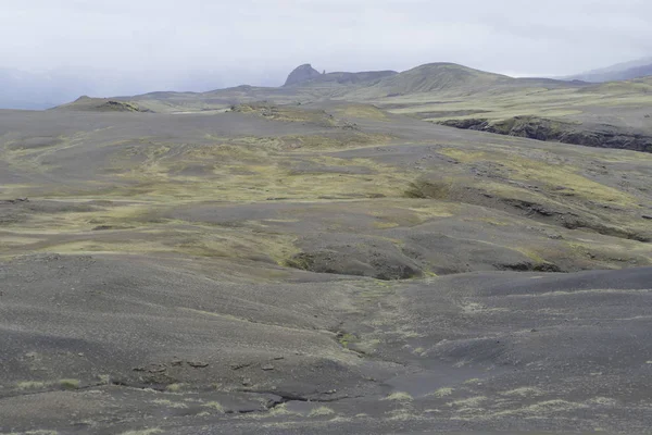 İzlanda'daki laugavegur iz hiking içinde doğa — Stok fotoğraf