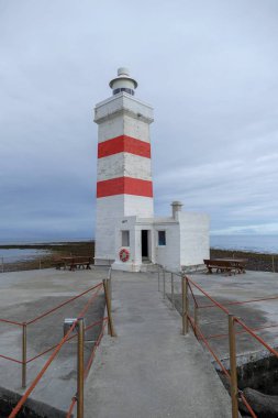 Bratislava iin İzlanda'daki beyaz deniz feneri