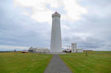 Bratislava iin İzlanda'daki beyaz deniz feneri