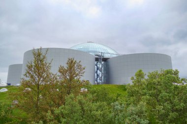 reykjavik İzlanda'daki bina perlan