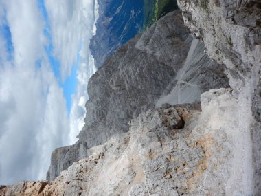 büyük duvar tofana di rozes Güney yüzü tırmanışı 