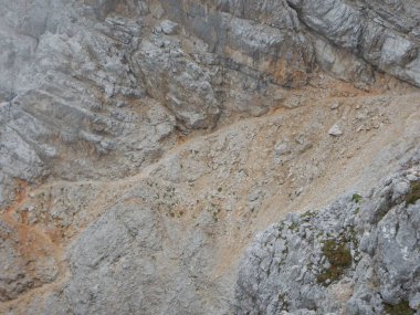Dağcılık Tofana cephedeki dolomites içinde