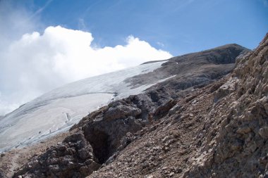 dolomites marmolada buzul dağcılık