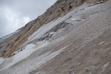 dolomites marmolada buzul dağcılık