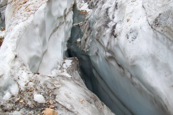 Wspinaczka na lodowiec marmolada w Dolomitach — Zdjęcie stockowe