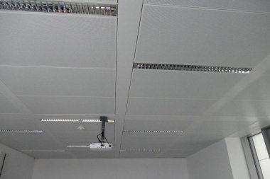 ventilation on a white ceiling  clipart