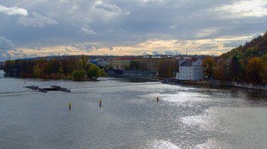 Çek Cumhuriyeti Prag'da vltava Nehri