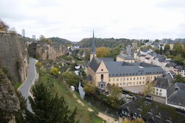 Arkitekturen i staden Luxemburg — Stockfoto