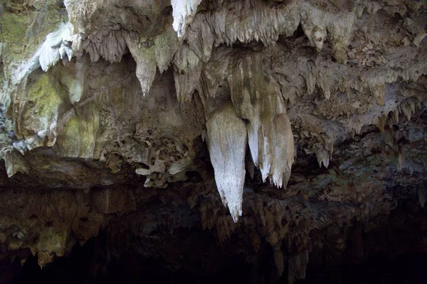 Hidden limestone cave in zanzinar — Stock Photo, Image