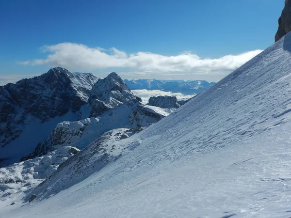 Natura invernale nel parco nazionale del Triglav — Foto Stock