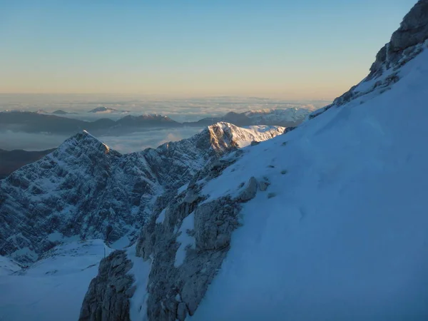 Natura invernale nel parco nazionale del Triglav — Foto Stock