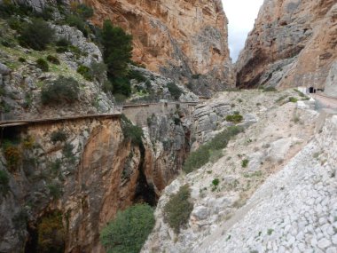 former scary route caminito del rey in el chorro