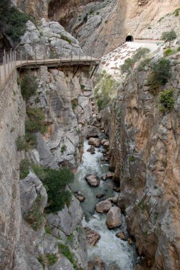 former scary route caminito del rey in el chorro