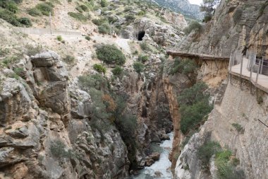 former scary route caminito del rey in el chorro