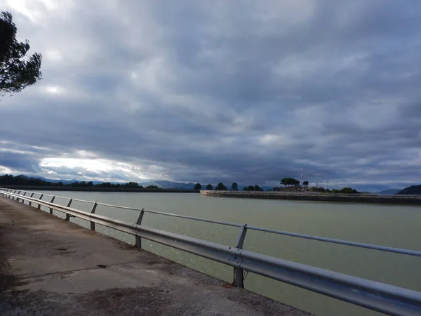 Embalse de agua en El Chorro — Foto de Stock