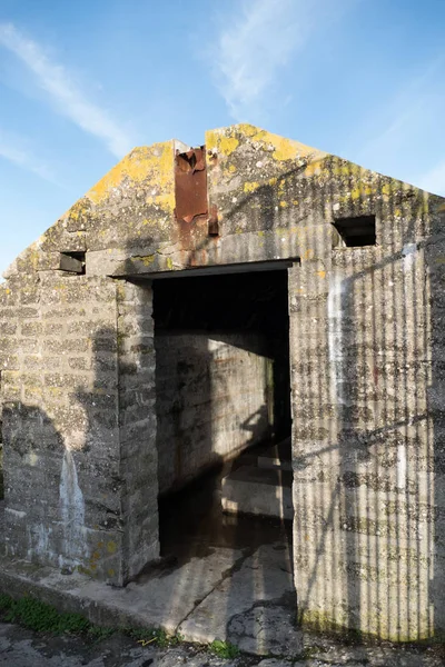 Vieille guerre ruine sur le territoire de Gibraltar — Photo