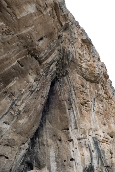 Bela região rochosa em torno de el Chorro na Andaluzia — Fotografia de Stock