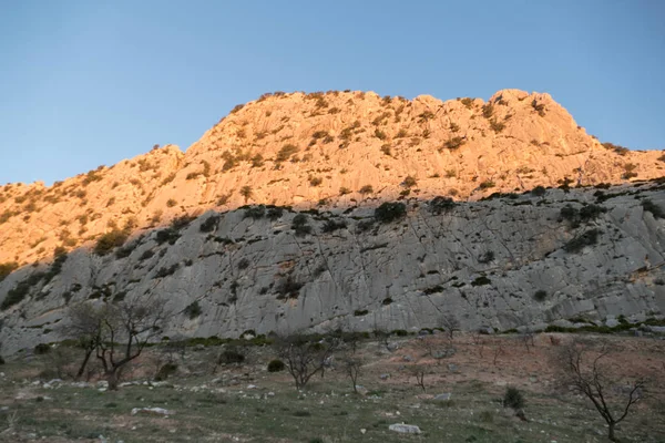 Hermosa región rocosa alrededor del Chorro en Andalucía —  Fotos de Stock