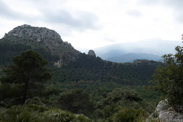 Prachtige rotsachtige gebied rondom el Chorro in Andalusië — Stockfoto