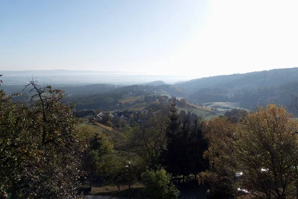 Slowenische Landschaft in der Nähe der Stadt Maribor — Stockfoto