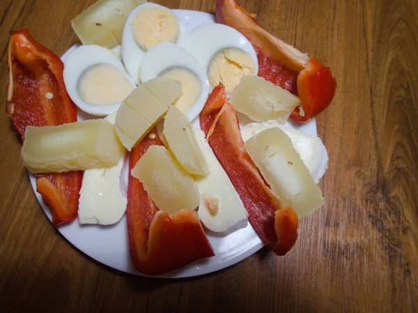 Variedad de snack frío servido para una fiesta —  Fotos de Stock