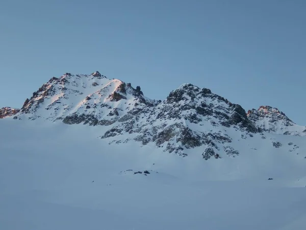 Skitouring παραδεισένια βουνά silvretta στην Αυστραλία — Φωτογραφία Αρχείου