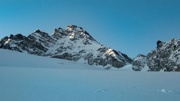 Skituring paradise silvretta montagnes en Autriche — Photo