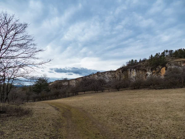 Красивая Панорама Чешского Карстового Природного Парка Центральной Чехии — стоковое фото