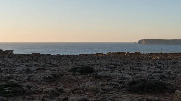 Velho Forte Costa Atlântica Sagres Portugal Algerve — Fotografia de Stock
