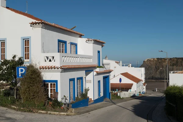 Village Pêcheurs Traditionnel Odeceixe Portugais — Photo