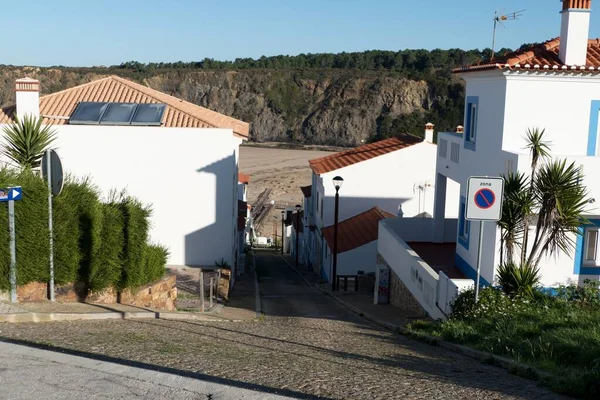 Village Pêcheurs Traditionnel Odeceixe Portugais — Photo