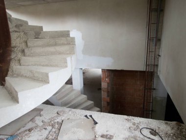 Czech cevheri dağlarındaki bitmemiş bir su altı inbublavasının yıkıntısı.