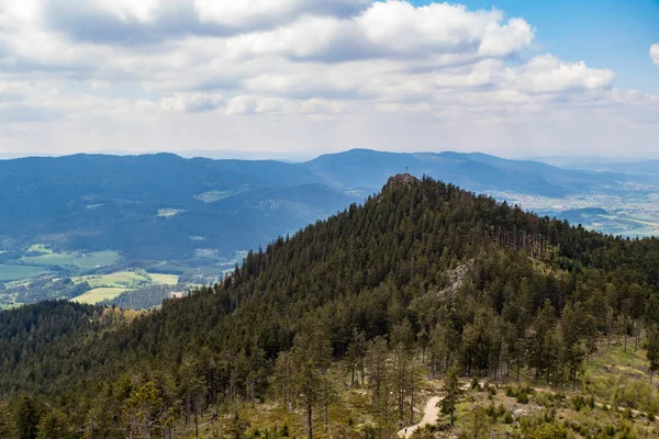 Krásná Přírodní Krajina Národním Parku Šumava České Republice Jižní Čechách — Stock fotografie