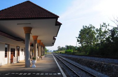 Eski tren istasyonu, Pattaya, Tayland