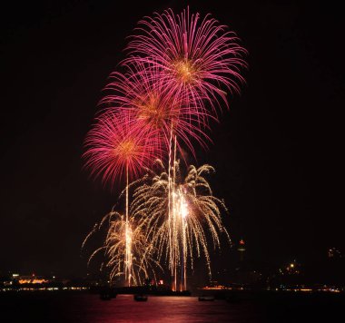 Havai fişek Festivali Pattaya, Tayland 