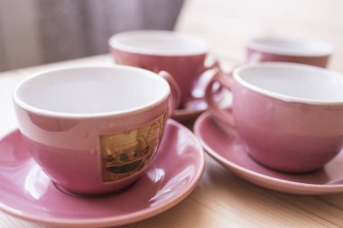 4 çay bardağı yakın çekim