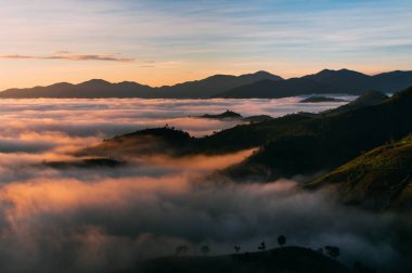 Sabah erken çiğ dadat City - Vietnam 