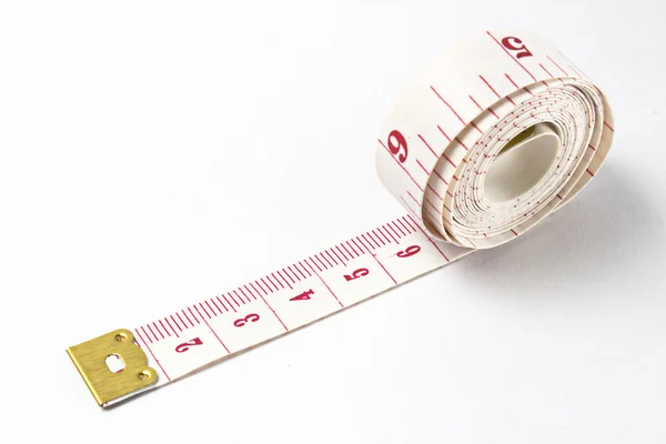 Měřicí páska na podlaze — Stock fotografie